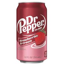 TRAY dr pepper strawberry & cream 12x355ml