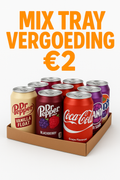 MIX TRAY VERGOEDING €2