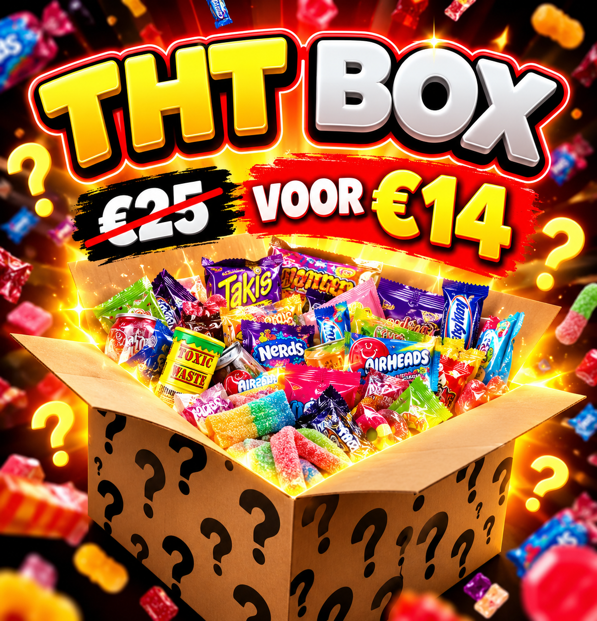 THT Box van 25 voor 14 EURO